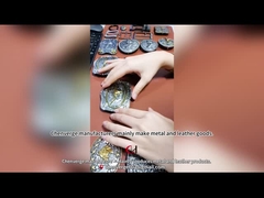 Luta contra a erosão liga de zinco da espessura 4mm das fivelas de cinto da placa de metal